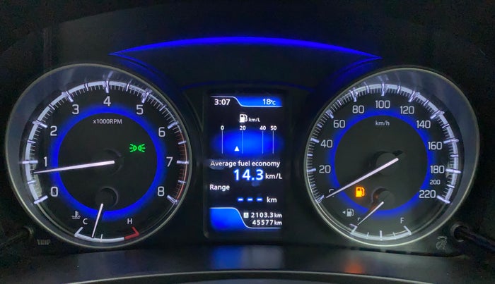 2017 Maruti Baleno ZETA PETROL 1.2, Petrol, Manual, 45,577 km, Odometer Image