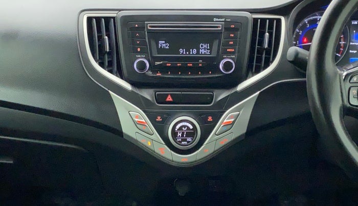 2017 Maruti Baleno ZETA PETROL 1.2, Petrol, Manual, 45,577 km, Air Conditioner