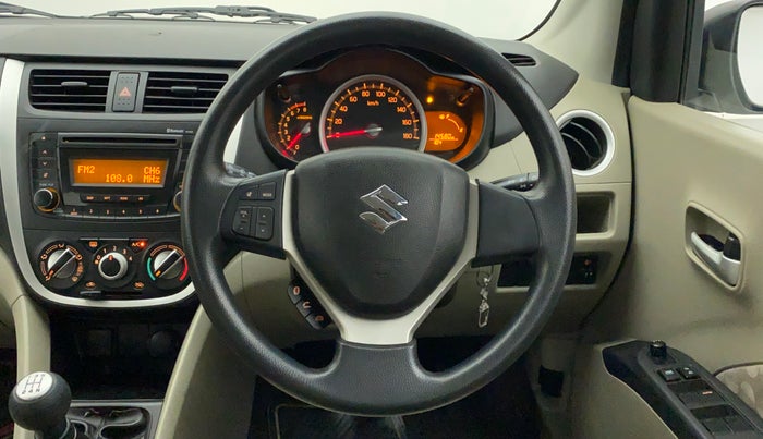 2015 Maruti Celerio ZXI, Petrol, Manual, 14,580 km, Steering Wheel Close Up