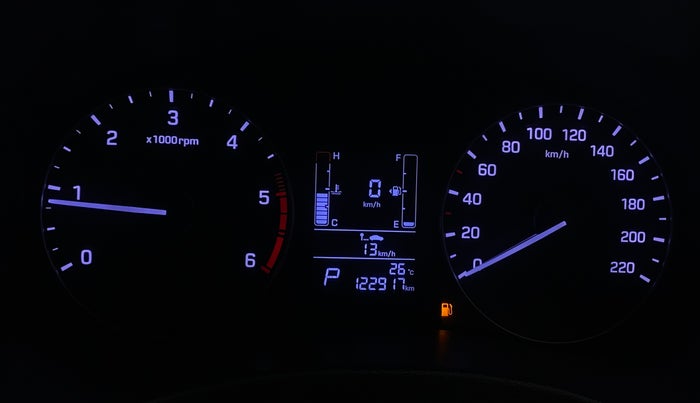 2018 Hyundai Creta SX PLUS AT 1.6 DIESEL, Diesel, Automatic, 1,22,910 km, Odometer Image