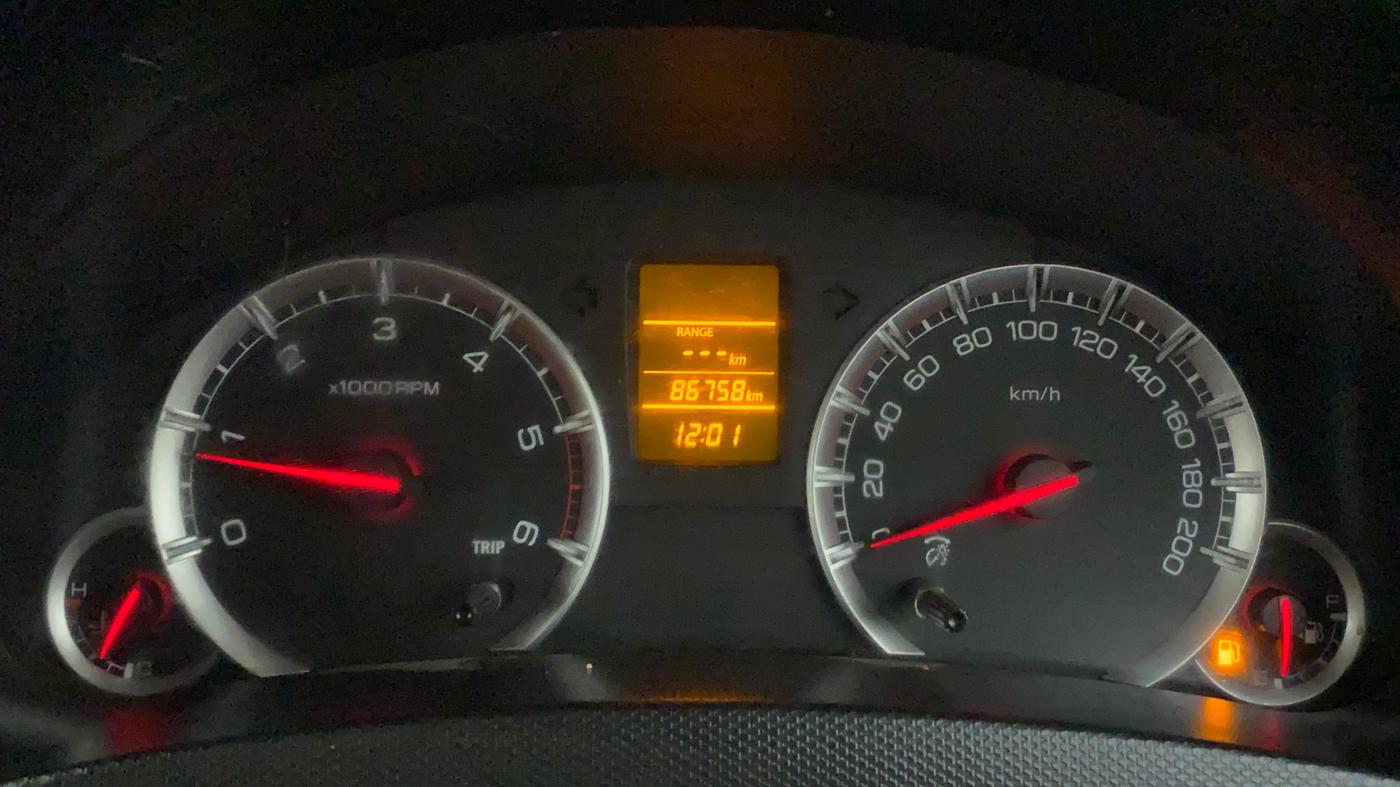 2015 Maruti Swift VDI, Diesel, Manual, 86,938 km, Odometer View