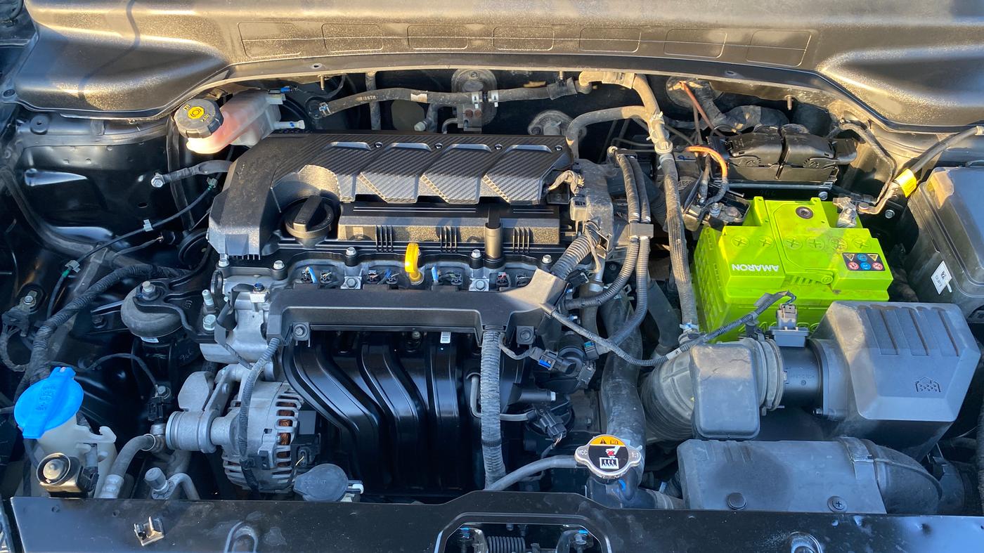 2021 Hyundai Creta SX IVT 1.5 PETROL, Petrol, Automatic, 1,17,634 km, Engine View