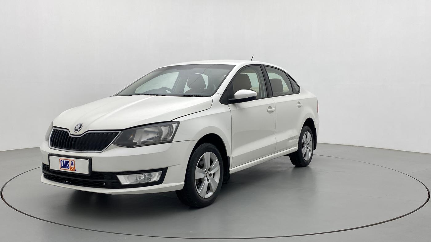 2018 Skoda Rapid AMBITION 1.6 MPI MT, Petrol, Manual, 94,713 km, Left Front Diagonal