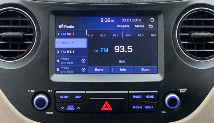 2019 Hyundai Grand i10 SPORTZ 1.2 KAPPA VTVT, Petrol, Manual, 40,362 km, Infotainment System