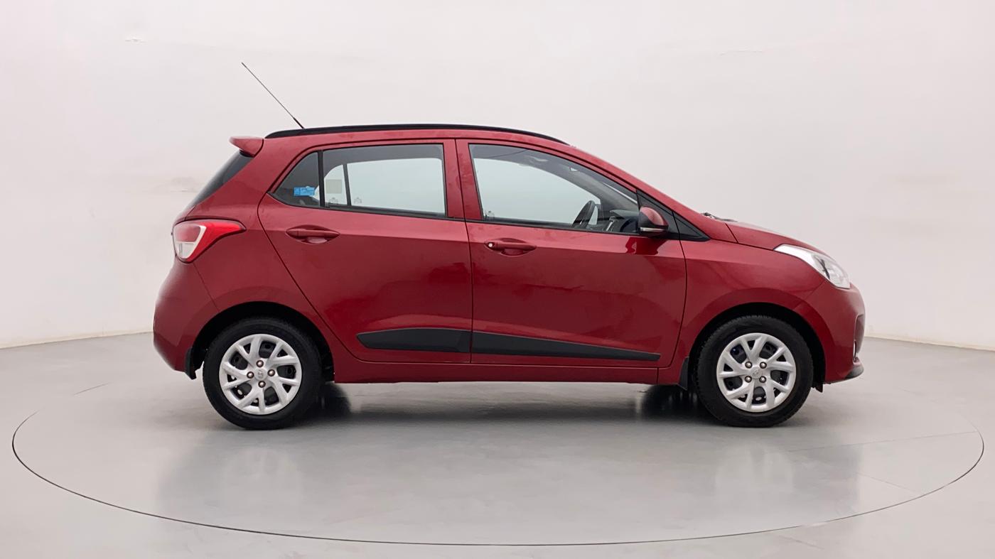 2019 Hyundai Grand i10 SPORTZ 1.2 KAPPA VTVT, Petrol, Manual, 40,362 km, Right Side View