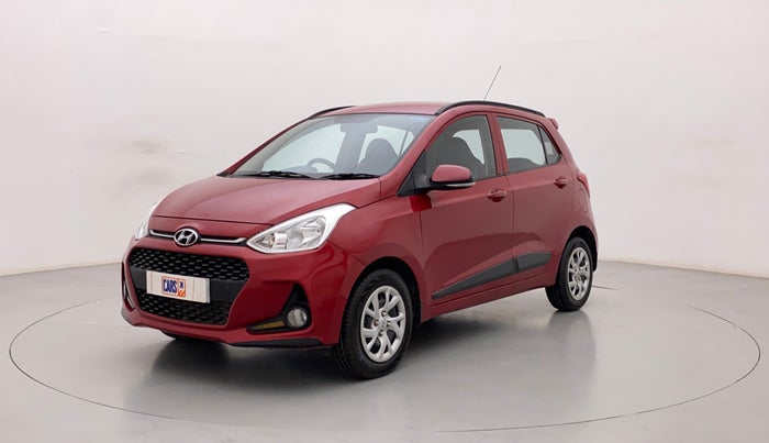 2019 Hyundai Grand i10 SPORTZ 1.2 KAPPA VTVT, Petrol, Manual, 40,362 km, Left Front Diagonal