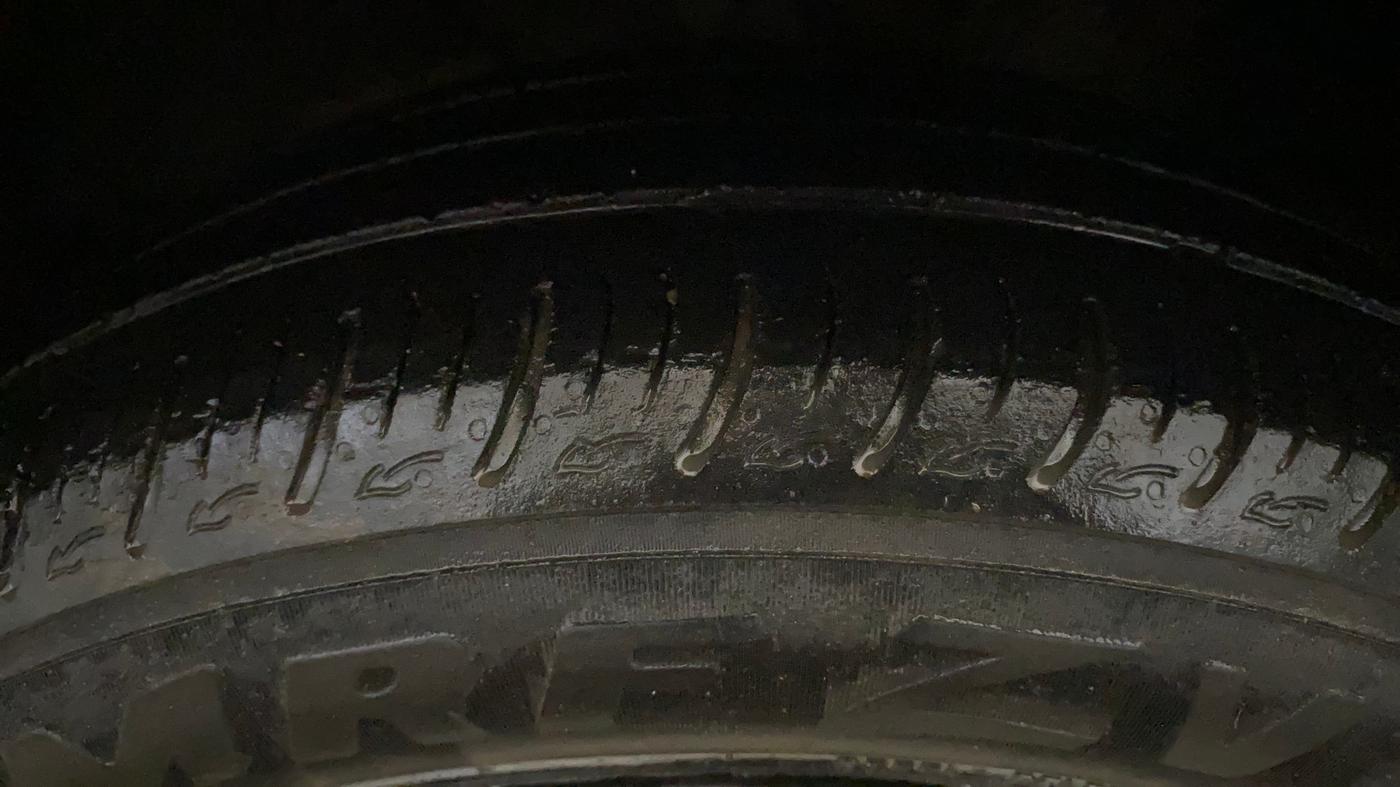 2020 Maruti Baleno DELTA PETROL 1.2, Petrol, Manual, 43,787 km, Left Front Tyre Tread