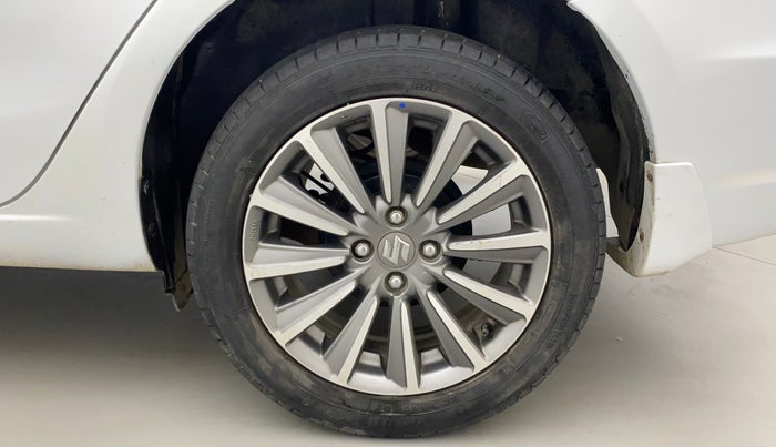 2018 Maruti Ciaz ALPHA 1.5 SHVS PETROL, Petrol, Manual, 32,480 km, Left Rear Wheel