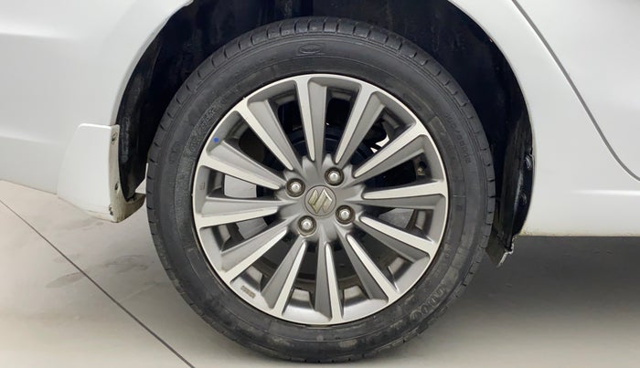 2018 Maruti Ciaz ALPHA 1.5 SHVS PETROL, Petrol, Manual, 32,480 km, Right Rear Wheel