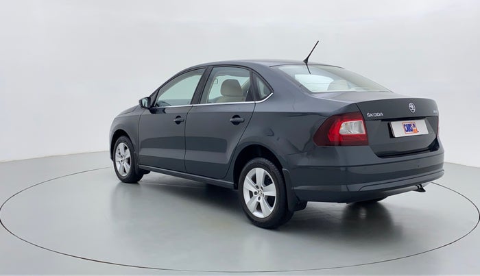 2021 Skoda Rapid 1.0 AMBITION TSI AT, Petrol, Automatic, 4,444 km, Left Back Diagonal