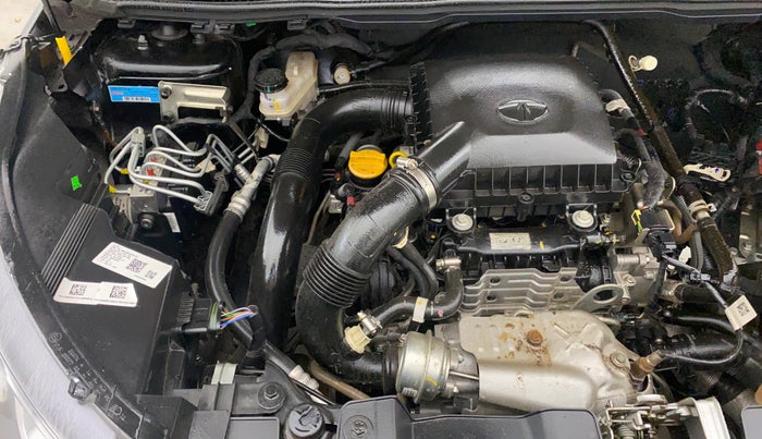 2023 Tata NEXON XZ PLUS LUX SUNROOF RED DARK PETROL, Petrol, Manual, 5,862 km, Engine View - Right