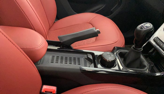 2023 Tata NEXON XZ PLUS LUX SUNROOF RED DARK PETROL, Petrol, Manual, 5,862 km, Gear Lever