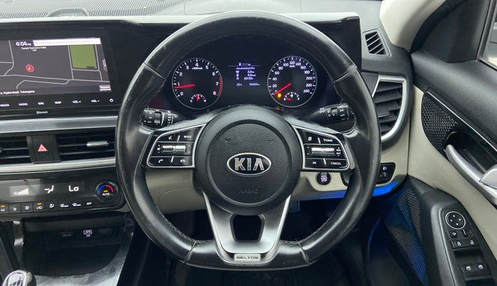 2019 KIA SELTOS HTX 1.5 PETROL, Petrol, Manual, 95,529 km, Steering Wheel Close Up