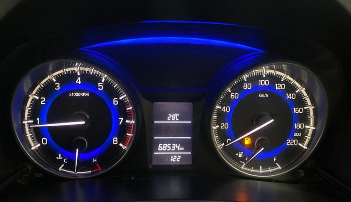 2015 Maruti Baleno DELTA PETROL 1.2, Petrol, Manual, 68,485 km, Odometer Image
