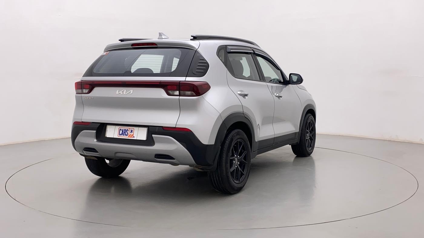 2022 KIA SONET HTK PLUS 1.5, Diesel, Manual, 48,055 km, Right Back Diagonal