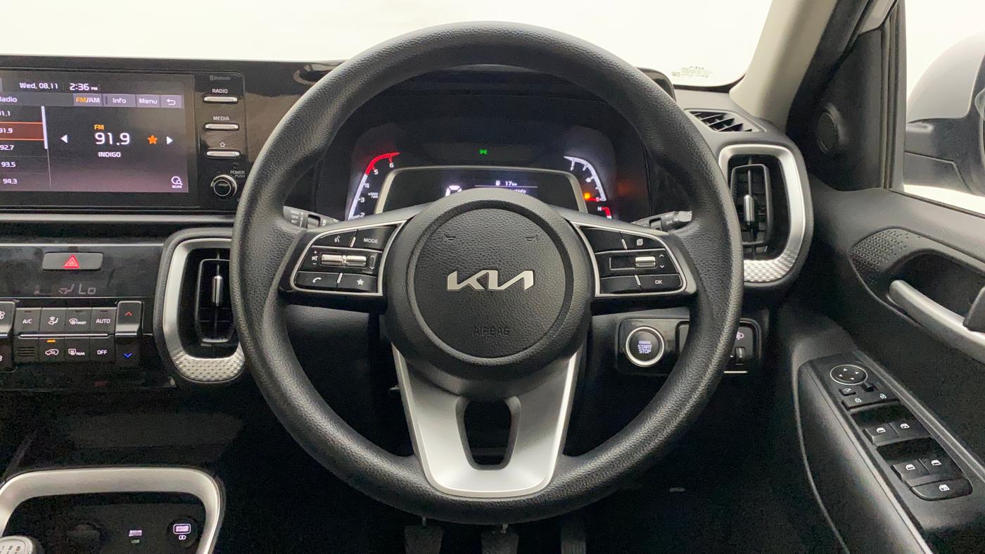 2022 KIA SONET HTK PLUS 1.5, Diesel, Manual, 48,055 km, Steering Wheel Close Up