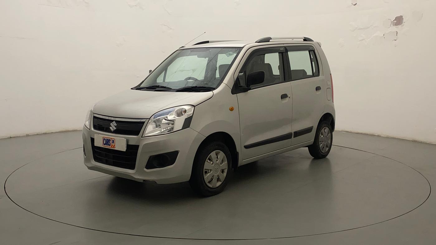 2014 Maruti Wagon R 1.0 LXI CNG, CNG, Manual, 57,781 km, Left Front Diagonal