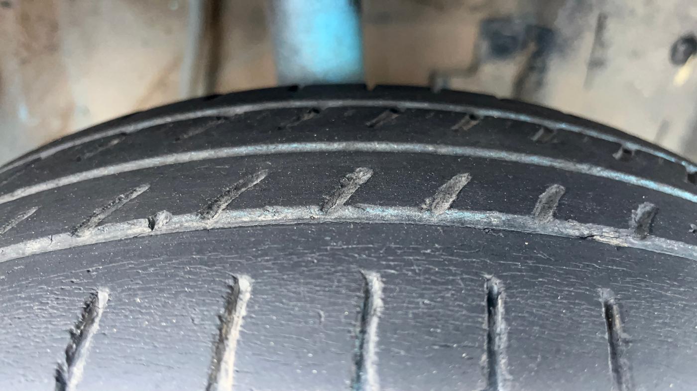 2014 Datsun Go T, Petrol, Manual, 45,989 km, Right Front Tyre Tread