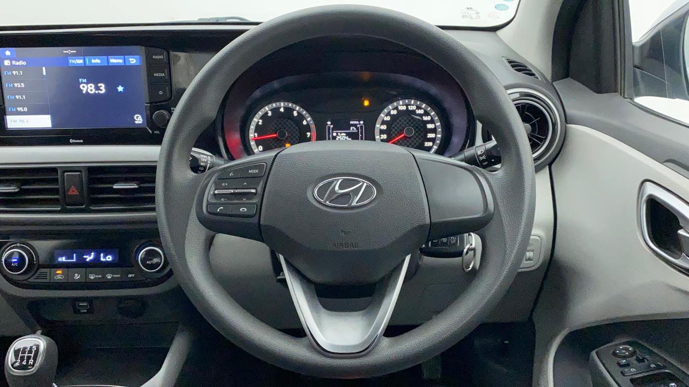 2020 Hyundai GRAND I10 NIOS SPORTZ 1.2 KAPPA VTVT CNG, CNG, Manual, 62,490 km, Steering Wheel Close Up