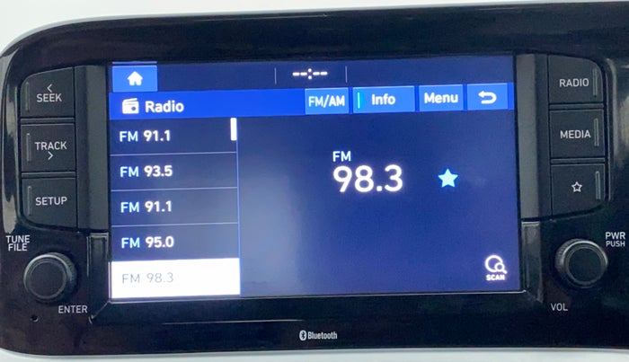 2020 Hyundai GRAND I10 NIOS SPORTZ 1.2 KAPPA VTVT CNG, CNG, Manual, 62,490 km, Infotainment System