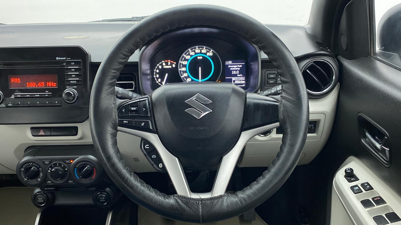 2019 Maruti IGNIS ZETA 1.2, Petrol, Manual, 30,325 km, Steering Wheel Close Up