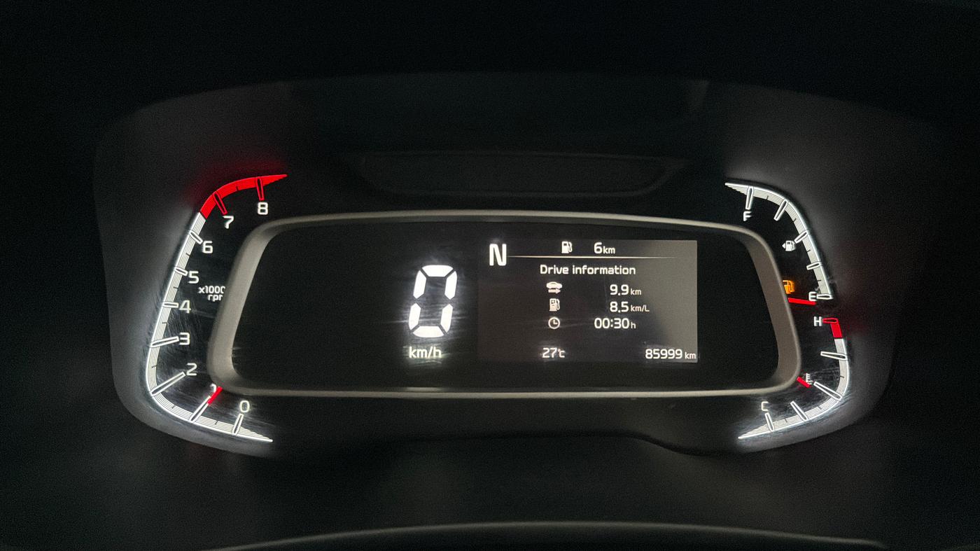 2023 KIA SONET HTX 1.0 IMT, Petrol, Manual, 85,989 km, Odometer Image