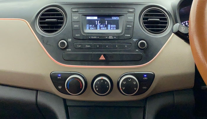 2017 Hyundai Xcent S 1.2, Petrol, Manual, 95,666 km, Air Conditioner