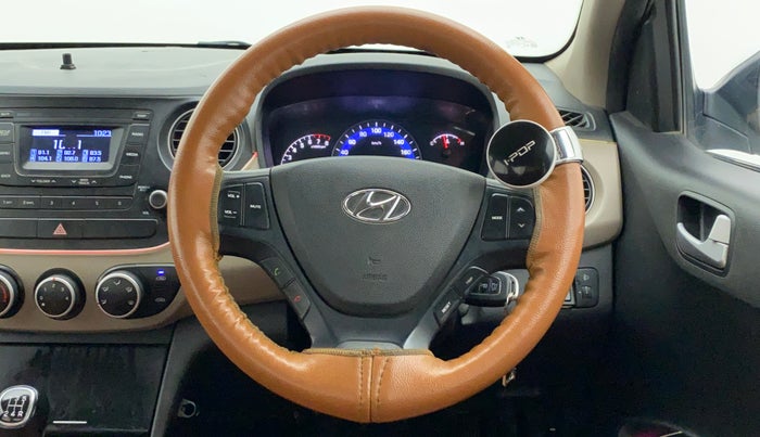 2017 Hyundai Xcent S 1.2, Petrol, Manual, 95,666 km, Steering Wheel Close Up