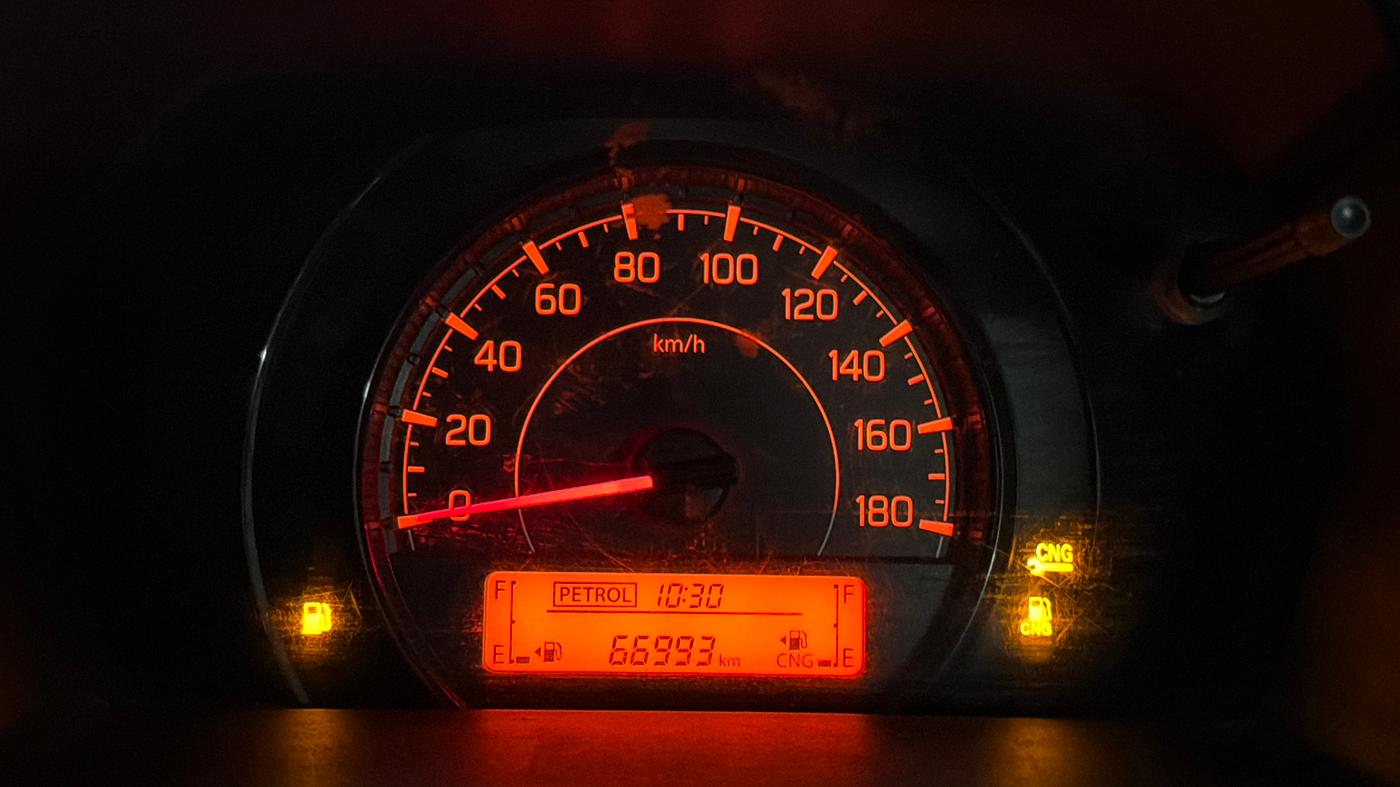 2021 Maruti New Wagon-R LXI CNG 1.0, CNG, Manual, 66,982 km, Odometer Image