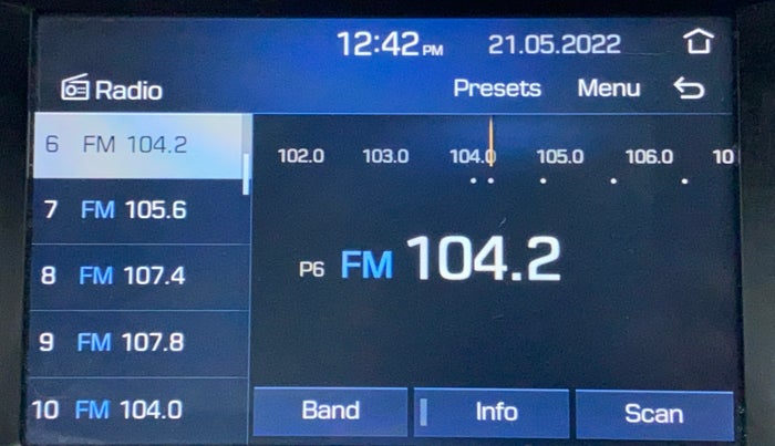 2018 Hyundai Verna 1.6 SX VTVT AT (O), Petrol, Automatic, 12,944 km, Infotainment System