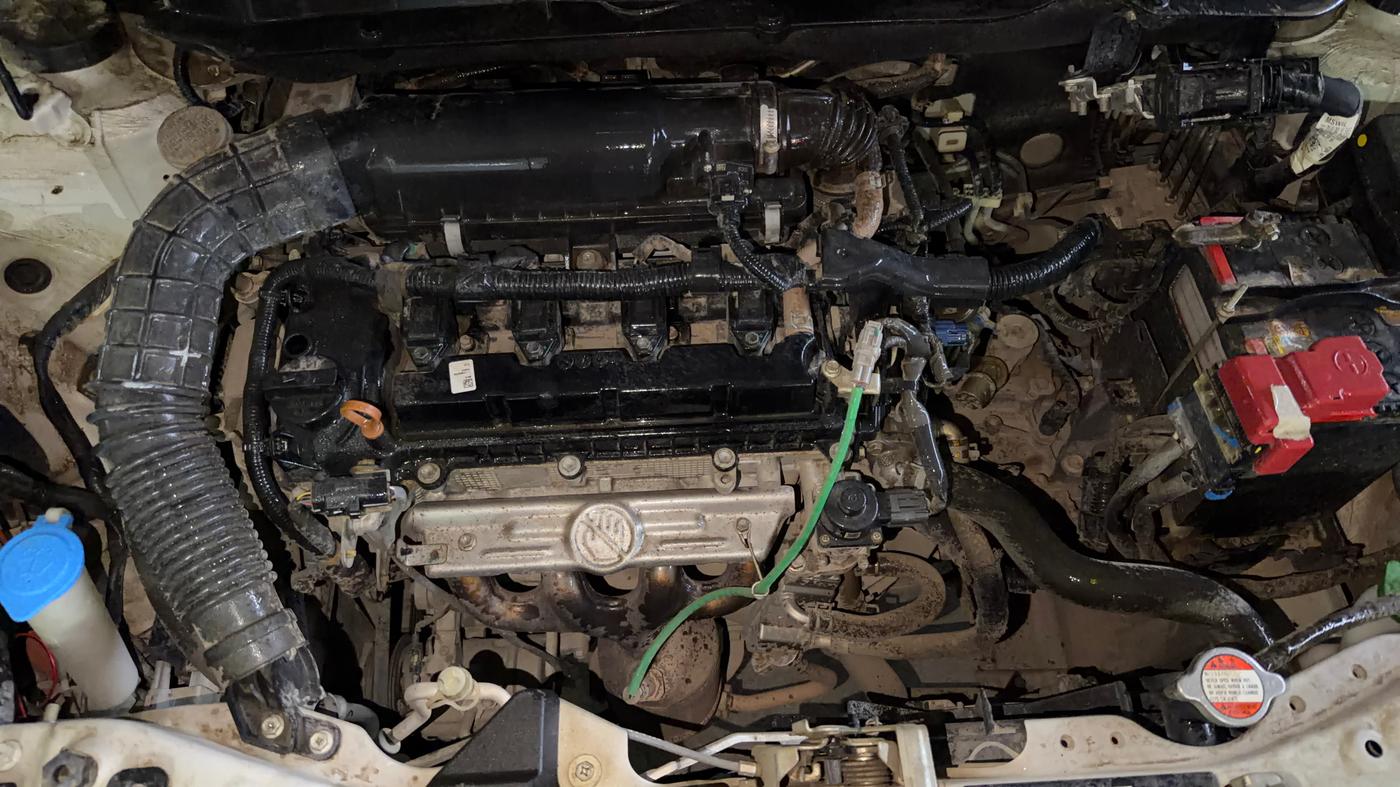 2023 Maruti Swift VXI, Petrol, Manual, 34,724 km, Engine View