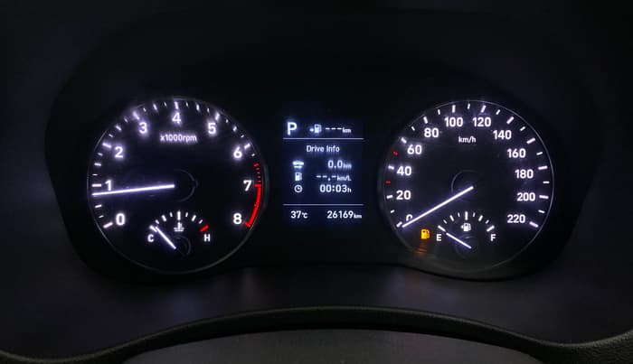 2019 Hyundai Verna 1.6 VTVT SX (O) AT, Petrol, Automatic, 26,169 km, Odometer Image