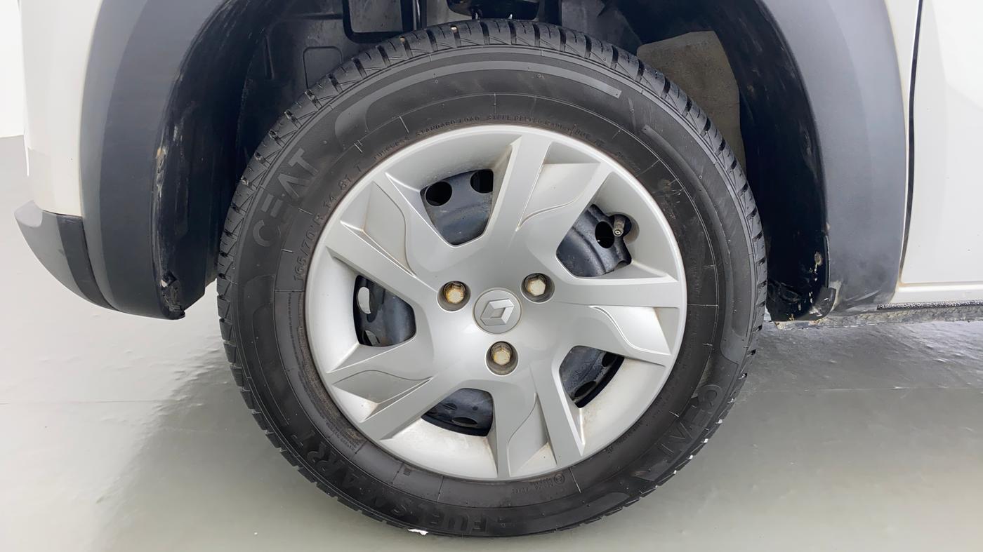 2021 Renault Kwid 1.0 RXT Opt, Petrol, Manual, 3,959 km, Left Front Wheel
