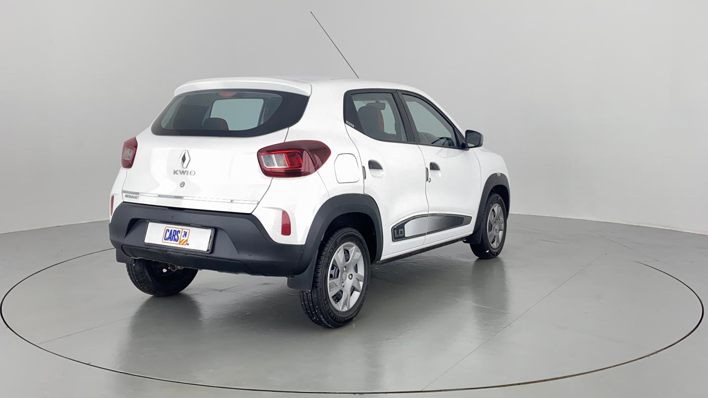 2021 Renault Kwid 1.0 RXT Opt, Petrol, Manual, 3,959 km, Right Back Diagonal