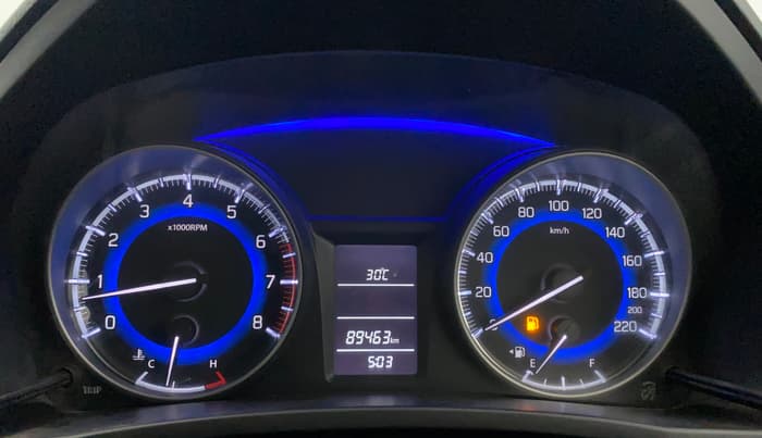 2019 Maruti Baleno DELTA PETROL 1.2, Petrol, Manual, 89,400 km, Odometer Image
