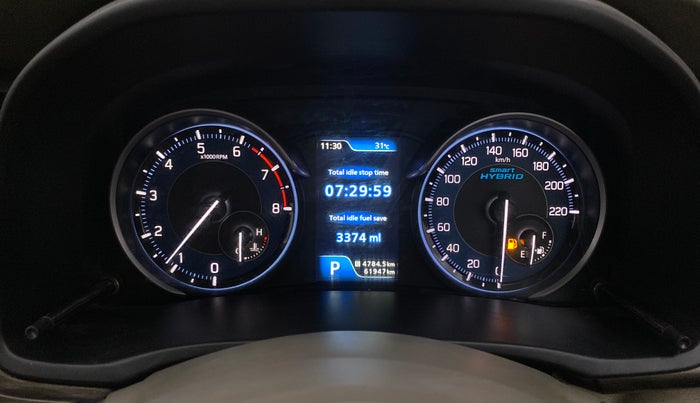 2021 Maruti Ertiga ZXI AT SHVS, Petrol, Automatic, 61,942 km, Odometer Image