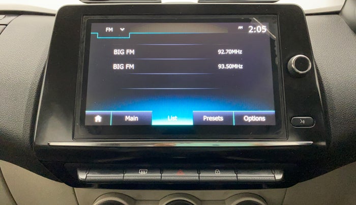 2021 Renault TRIBER 1.0 RXZ, Petrol, Manual, 6,858 km, Infotainment System