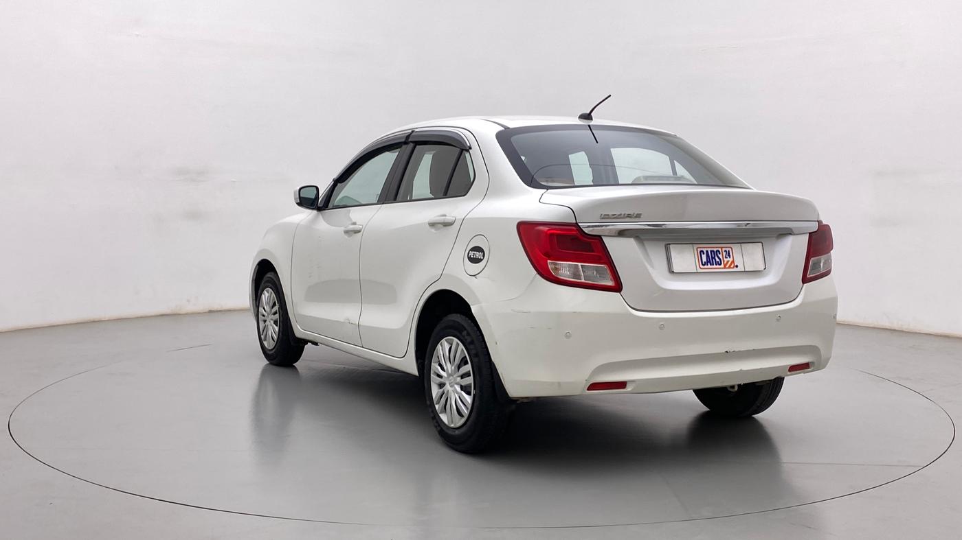 2019 Maruti Dzire VXI AMT, Petrol, Automatic, 58,998 km, Left Back Diagonal