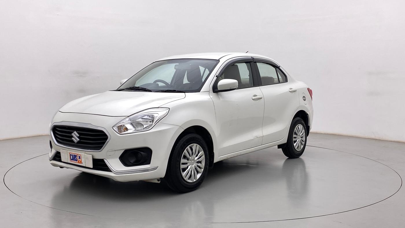 2019 Maruti Dzire VXI AMT, Petrol, Automatic, 58,998 km, Left Front Diagonal