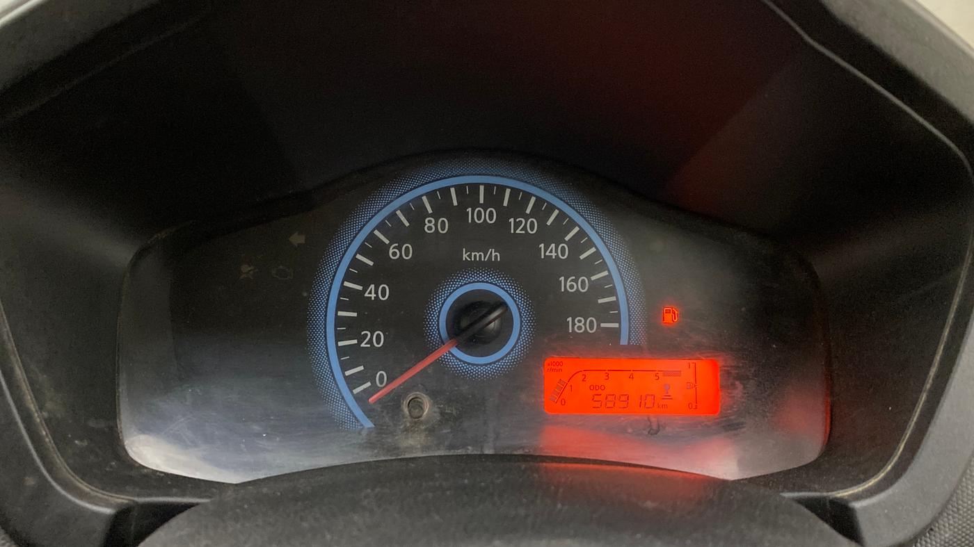 2018 Datsun Redi Go T (O), Petrol, Manual, 58,909 km, Odometer Image