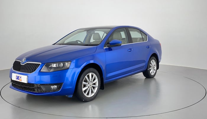 2014 Skoda Octavia ELEGANCE 2.0 TDI CR AT, Diesel, Automatic, 73,594 km, Left Front Diagonal