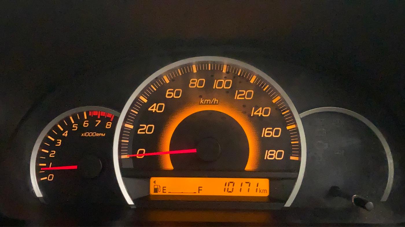 2015 Maruti Wagon R 1.0 VXI, Petrol, Manual, 10,171 km, Odometer Image