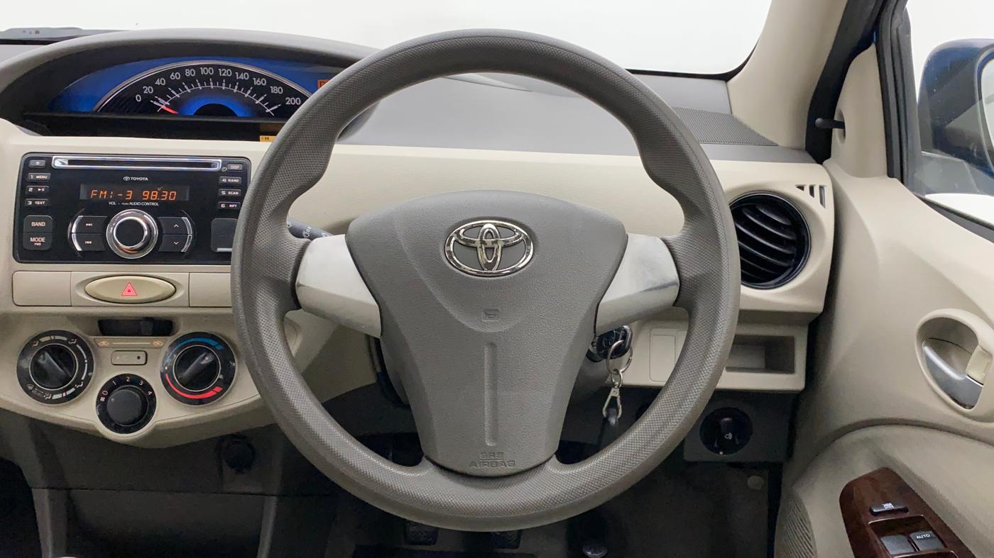 2013 Toyota Etios Liva GD SP, Diesel, Manual, 35,155 km, Steering Wheel Close Up