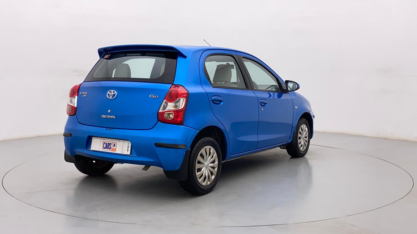 2013 Toyota Etios Liva GD SP, Diesel, Manual, 35,155 km, Right Back Diagonal