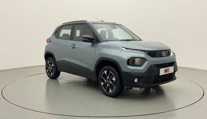 2021 Tata PUNCH CREATIVE AMT 1.2 RTN DUAL TONE, Petrol, Automatic, 14,582 km, Right Front Diagonal