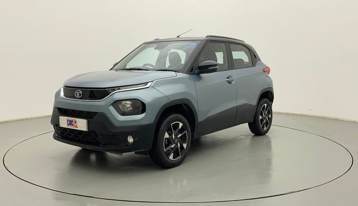 2021 Tata PUNCH CREATIVE AMT 1.2 RTN DUAL TONE, Petrol, Automatic, 14,582 km, Left Front Diagonal