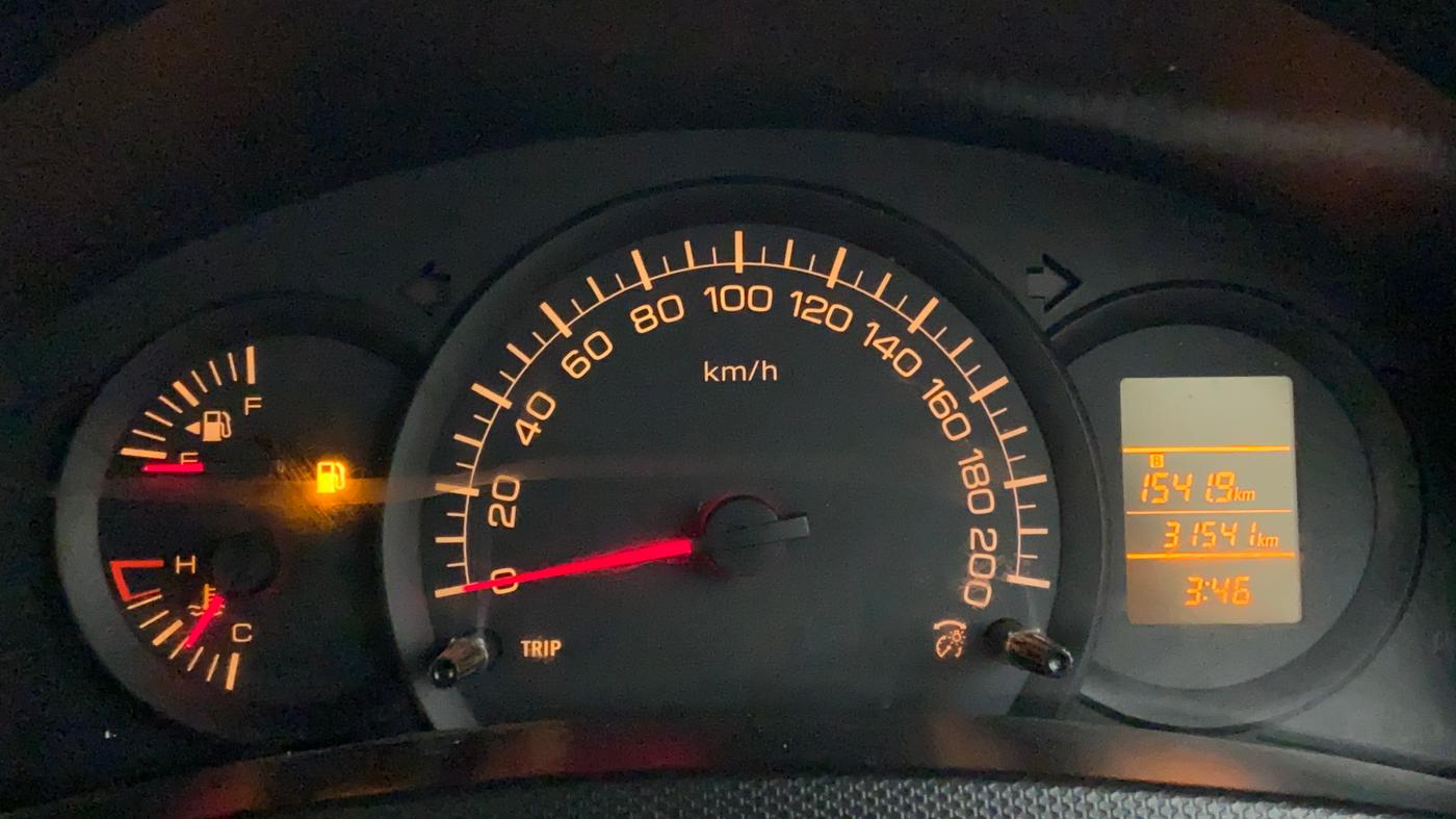 2017 Maruti Swift LXI D, Petrol, Manual, 33,174 km, Odometer Image