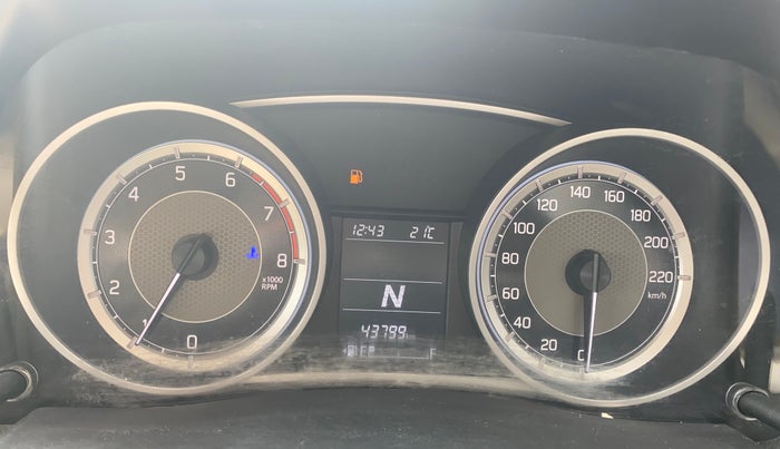 2019 Maruti Dzire ZXI AMT, Petrol, Automatic, 43,752 km, Odometer Image