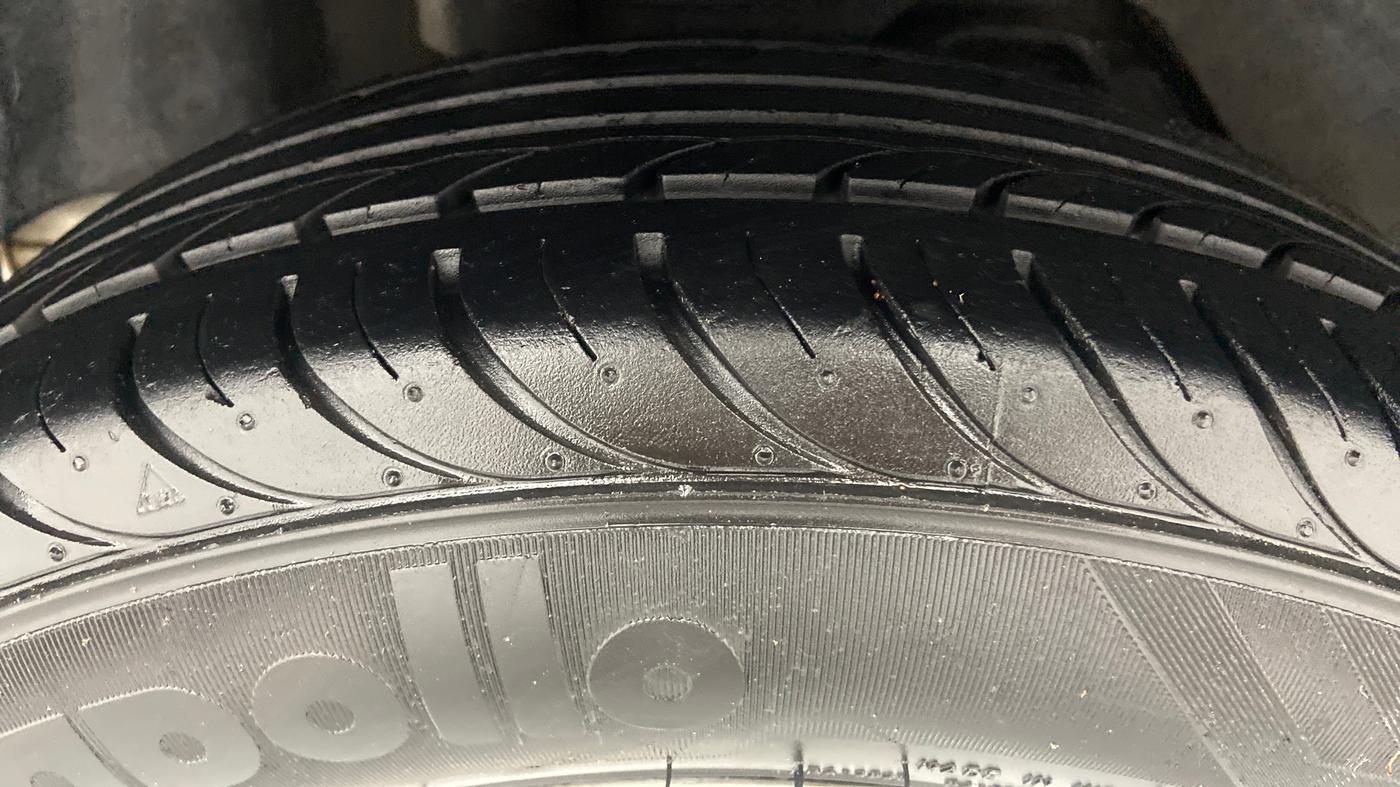 2018 Ford Figo Aspire 1.2 TITANIUM PETROL, Petrol, Manual, 20,556 km, Right Rear Tyre Tread