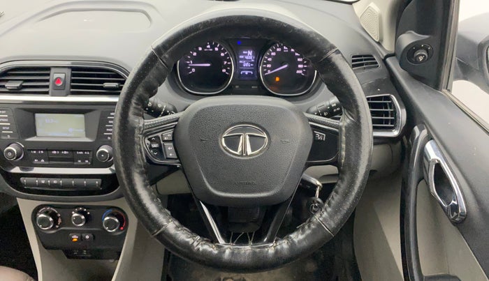 2018 Tata Tiago XZA PETROL, Petrol, Automatic, 45,983 km, Steering Wheel Close Up